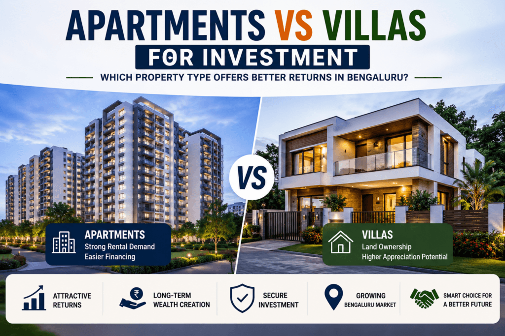 Apartments vs Villas for Investment