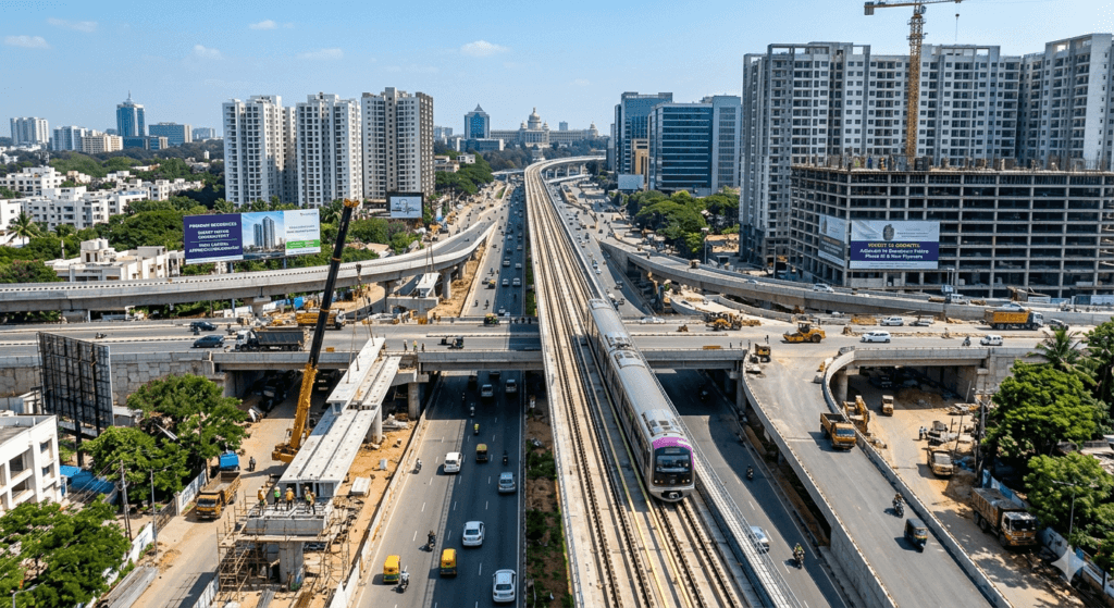 Metro and infrastructure projects in Bengaluru