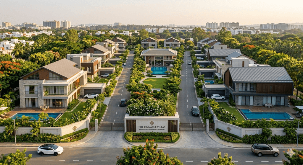 Luxury villa development in Bengaluru
